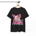 thumbnail image 2 of Pink Pig Breast Cancer Ribbon Shirt, Support Pink Ribbon Shirt ID-0629-BPMX, 2 of 7