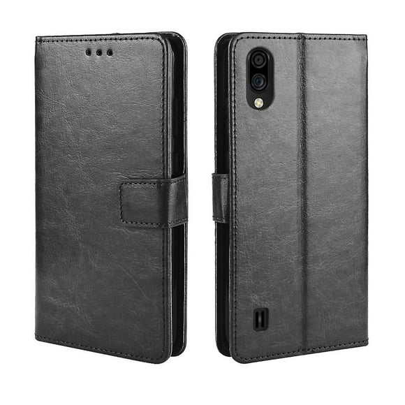 For Zte Blade A5 2020 Retro Crazy Horse Texture Horizontal Flip Leather Case With Holder & Card & For Zte Blade A5 2020