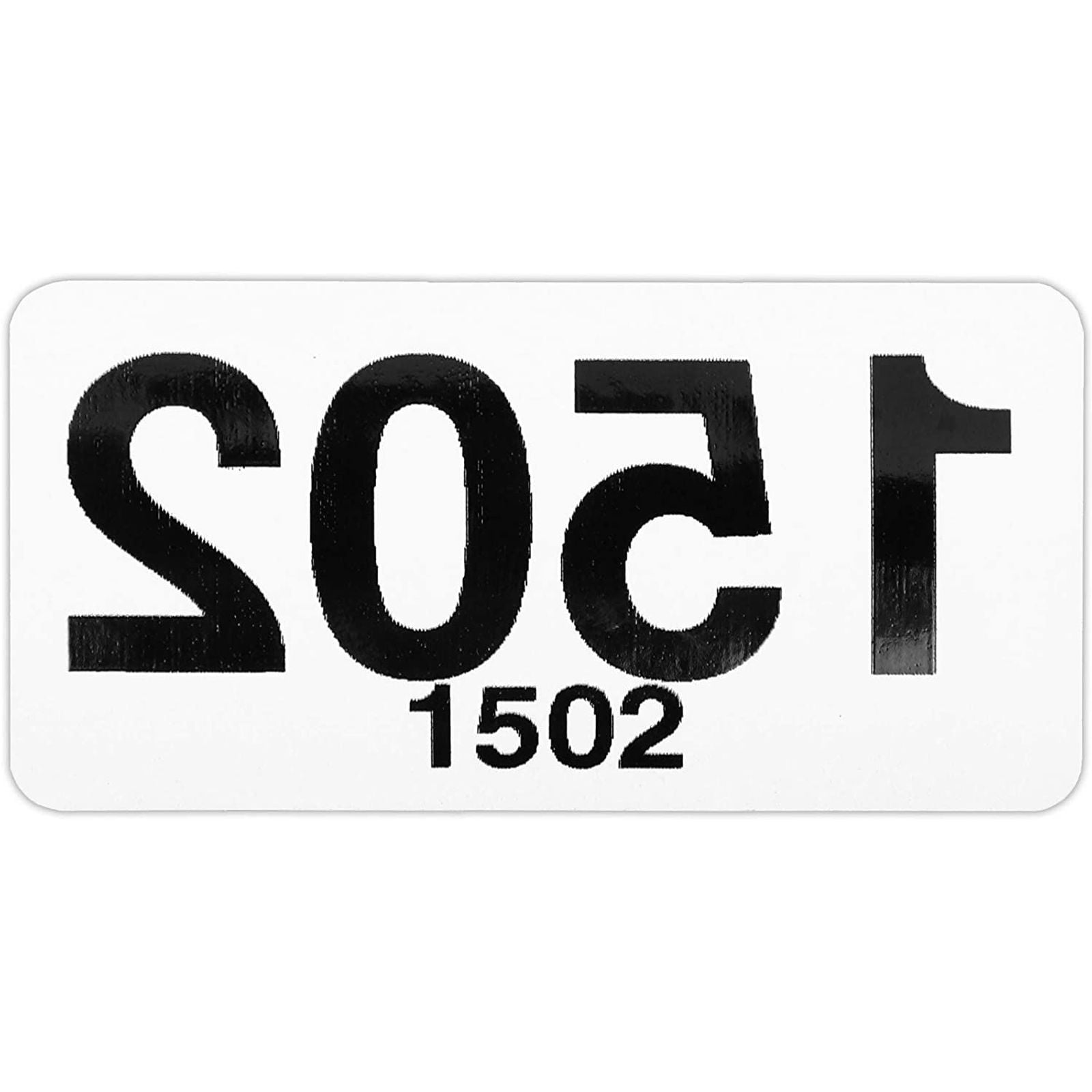 live sales consecutive reversed mirrored number stickers 1501 to 2000 labels 2 x1 total 500 count walmart com