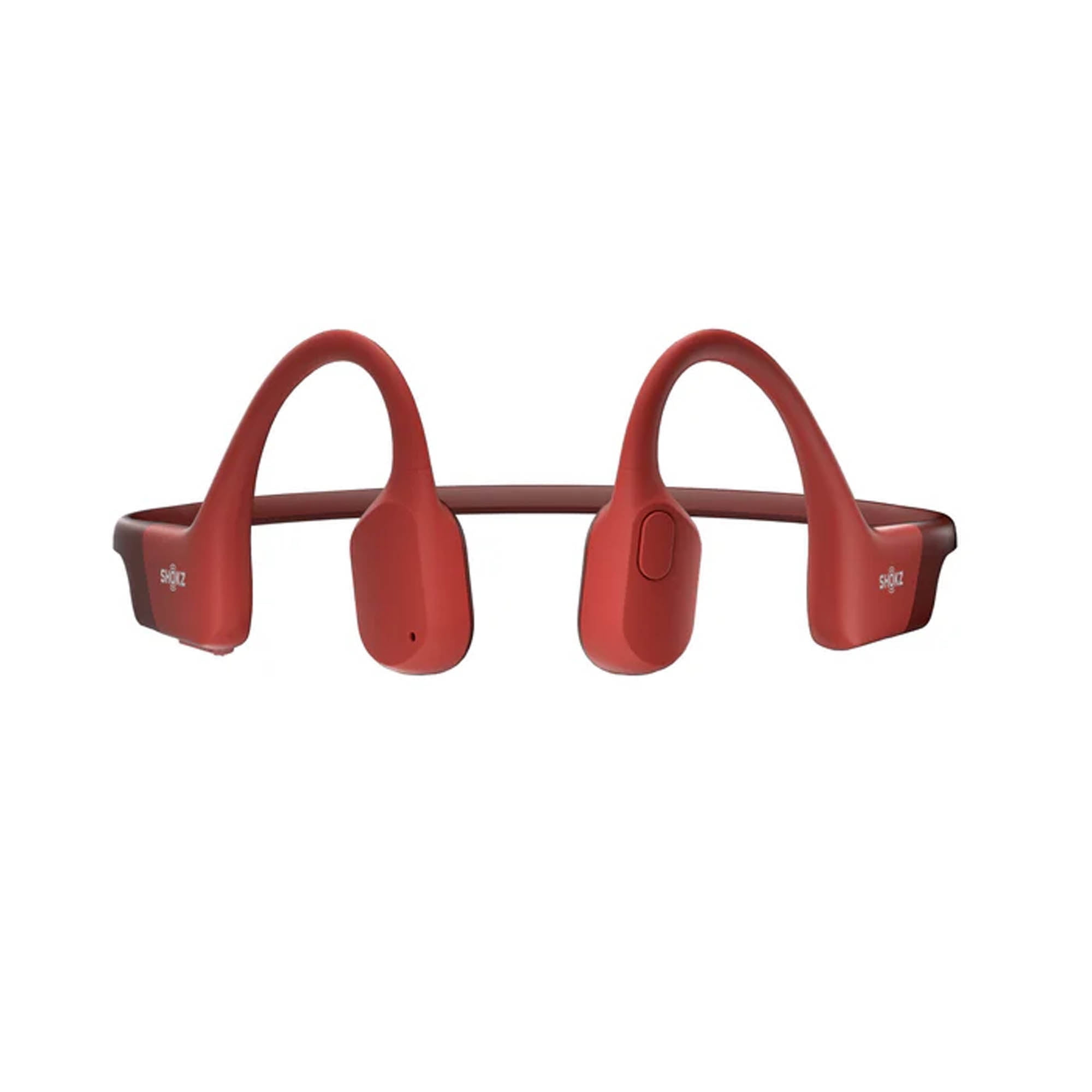 Shokz - OpenRun, Bone Conduction Sports Headphones, Red