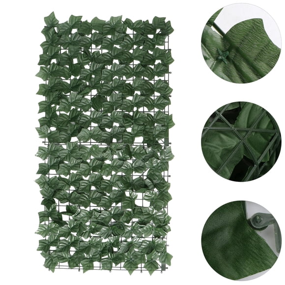 Greenadscape Valla Decorativa De Hojas Artificiales Con Flexible Y Resistente Para Jardín