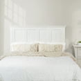 thumbnail image 2 of Farmhouse Basics King Bed Headboard in Rustic White Engineered Wood, 2 of 5