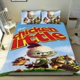 thumbnail image 1 of Pollito Pequeño Conjunto de sábanas temático, trío de piezas, cómodo y amigable con la piel, diseño único, regalo de decoración para el hogar para familiares, amigos y fans,135cm *200cm, 1 of 6