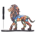thumbnail image 2 of Animal Desktop Decoration, Animal Desktop Statue Metal Safe Funny Craft Delicate Unique  For Amateur For Study, 2 of 8