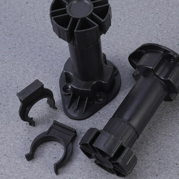 ULTNICE 4Pcs Adjustable Furniture Legs for Sofa Cabinet Table Chair Strong Loading Ability 10X7CM