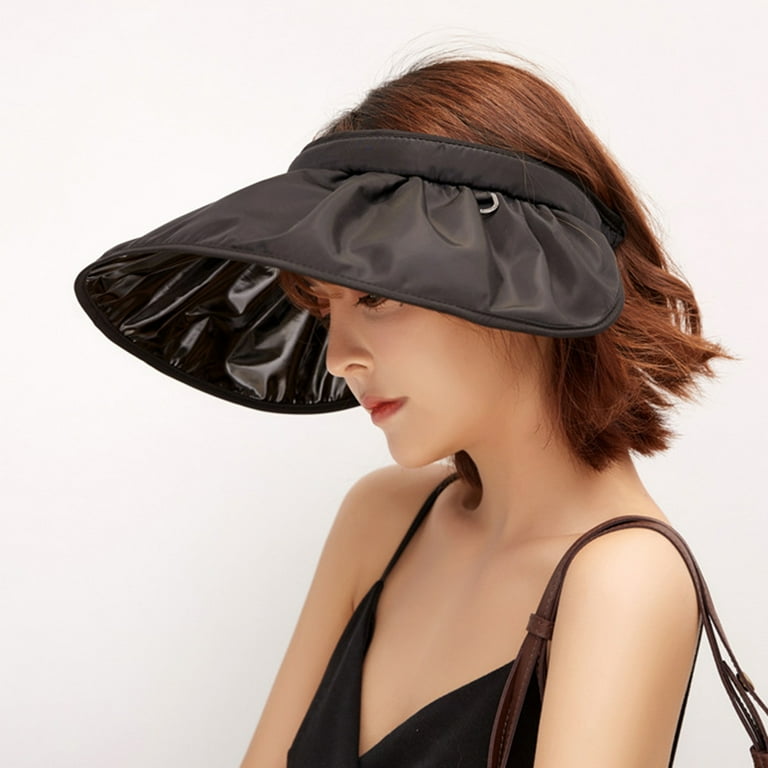 Sun visor hat with elastic best sale band