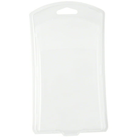 Collecting Warehouse Clear Plastic Clamshell Package / Storage Container, Curved Front, 7" H x 4.07" - 4.38" W x 1.63" D, Pack of 25