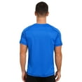 thumbnail image 4 of vastwit Men's Rash Guard Swim Shirt Short Sleeve Shirt Athletic Workout Quick Dry Ice-Silk T-Shirt Lake Blue 3XL, 4 of 7