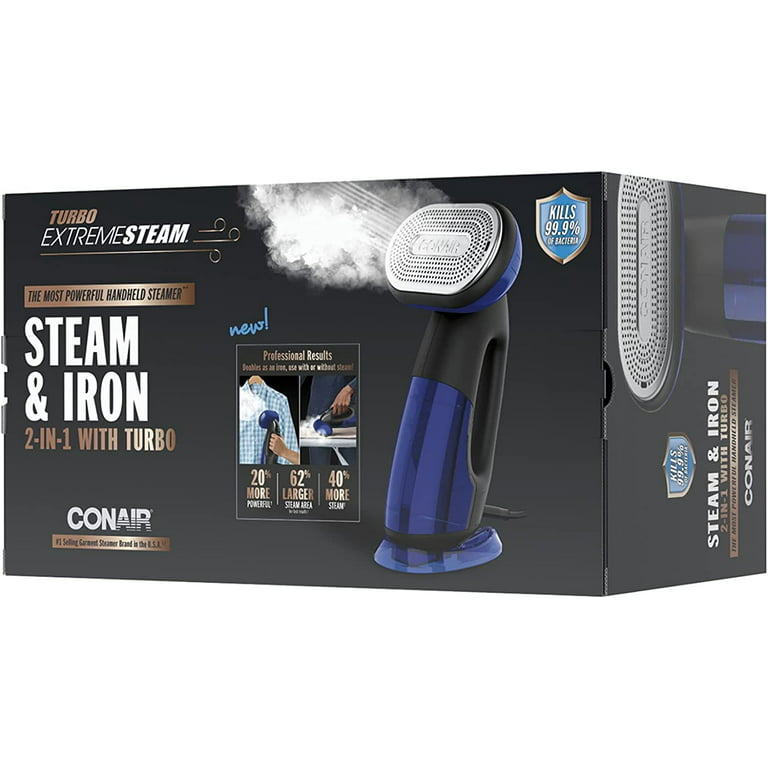 Extreme Steam by Conair Handheld Fabric Garment Clothing Steamer