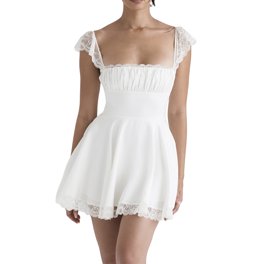knee length dresses for ladies Elijah - Leather Dress