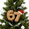 thumbnail image 3 of 67 Christmas Hanging Ornaments - Funny 67 Christmas Tree Ornament, Perfect for Christmas Decorations, Birthday Decor for Fans, 3 of 8