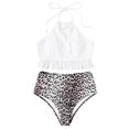 thumbnail image 2 of WREESH Bikini Rehausseur Rayé Taille Haute pour Femmes Ensemble Deux Pièces, 2 of 5