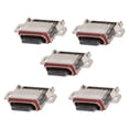 thumbnail image 2 of Enchufe trasero tipo CUSB, 5 piezas Tipo C Puerto de carga de datos USB Enchufe trasero Conector del cargador Enchufe trasero El mejor de su clase, 2 of 8