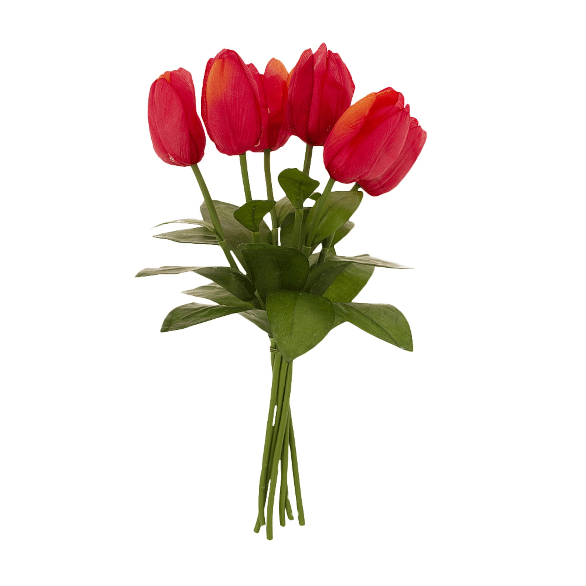 Download Set of 2 Faux Green And Red Tulip Pick Bundle, 13 ...