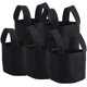 thumbnail image 1 of (Bolsa de cultivo de plantas de 25 x 30 cm y 5 galones, bolsa de cultivo de plantas de un galón, negra, para vegetales, flores, aireación, maceta, contenedor adecuado para cultivar vegetales o, 1 of 5