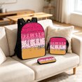 thumbnail image 4 of Womens Ice Cream Series 3 Piece Backpack Set Cute College School Bookbag Back to School Backpack for Women, 4 of 5