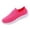 Hot Pink_DH27, variant on Domzle Walking Shoes Women Slip on Sneaker Non Slip Work Arch Support Tennis Plantar Fasciitis Orthopedic Breathable Mesh Comfortable Ladies Nursing Orange 40