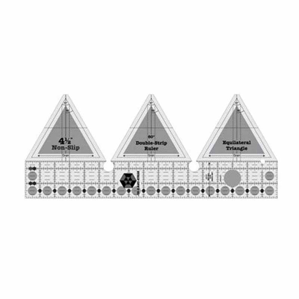 Buy 60 Degree Double Strip Ruler, Double Strip Quilting Ruler, Ruler