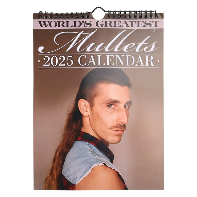 Calendario Mensual de Pared 2025 los Mejores Salmonetes del Mundo Calendario Colgante Planificador de Año para Fiestas de Rellenos de Medias