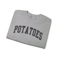 thumbnail image 3 of Potato Sweatshirt Gifts Crew Neck Shirt Long Sleeve Unisex, 3 of 7