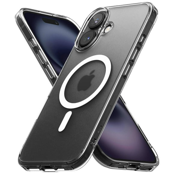 Funda de teléfono Ringke Fusion compatible con iPhone 16 MagSafe