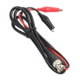 thumbnail image 3 of Conector BNC a cable de medición de osciloscopio dual, pinzas de cocodrilo, 3 of 6