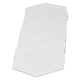 thumbnail image 5 of Juego de 4 pegatinas de espejo para pared, de acrílico, hexagonales, extraíbles, para decoración del hogar, 10 cm, color plateado, 5 of 15