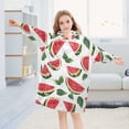 thumbnail image 5 of joogoo Blanket Hoodie for Watermelons Oversize Sweatshirt 3-14 YR L, 5 of 7