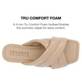 thumbnail image 4 of Journee Collection Womens Divyah Faux Leather Flat Slide Sandals, 4 of 6