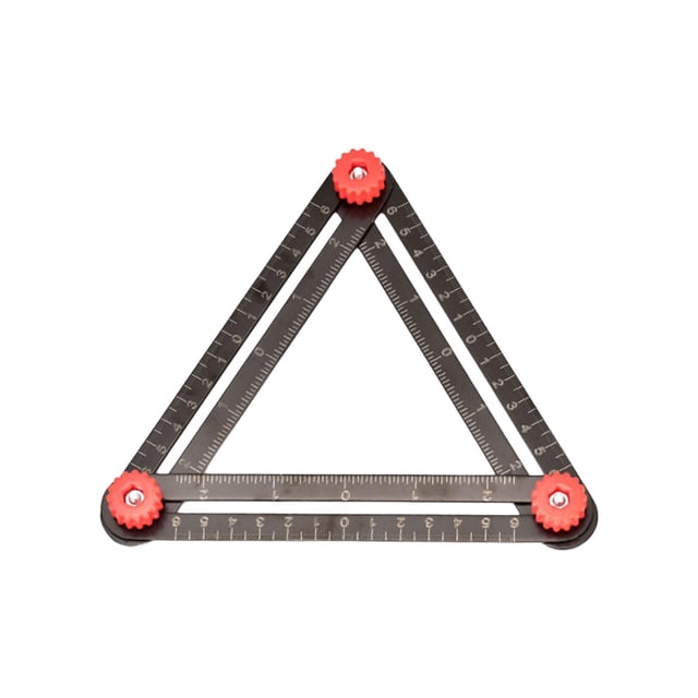 Herramienta de medición de ángulos, herramienta plegable para descubrir ángulos, para carpintería, bricolaje 46cm Zulema Regla de medida multiángulo