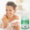 thumbnail image 6 of Ginger Lily Farms Club & Fitness Nourishing Body Wash, 100% Vegan & Cruelty-Free, Bath & Shower Gel for Men and Women, Aloe Vera Scent, 1 Gallon (128 fl. oz.) Refill, 6 of 7