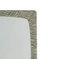 thumbnail image 3 of Ambesonne Abstract Fitted Sheet, Wavy Stripes Geometric Art, King Size, Soft Blue Cocoa and Khaki, 3 of 5