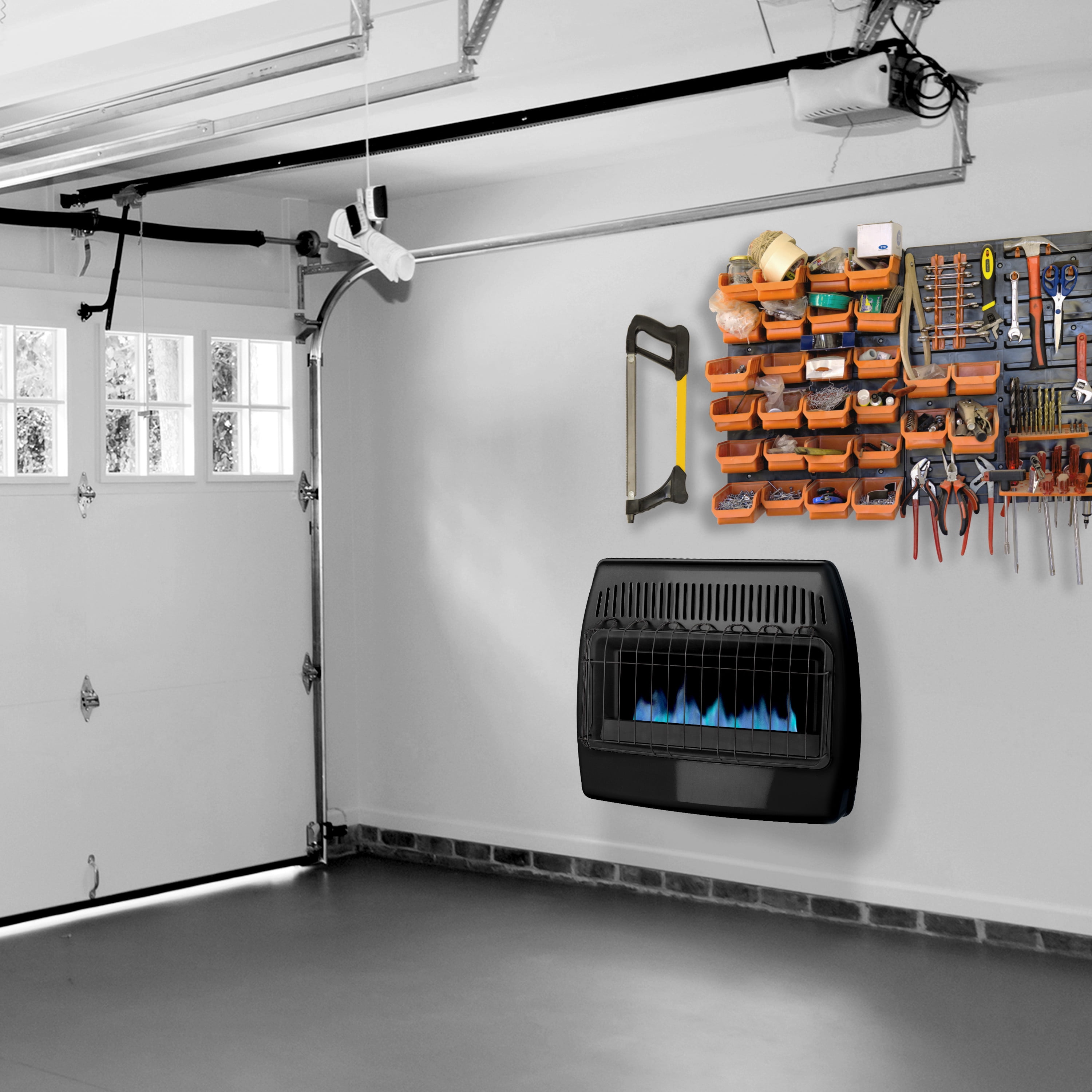 Dyna-Glo 30,000 BTU Blue Flame Vent Free Thermostatic Garage Heater -  Walmart.com