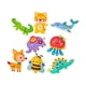 thumbnail image 2 of Kit de costura DIY de 8 piezas, suministros para manualidades de costura para niños, material para muñecos de animales para preescolar, 2 of 9