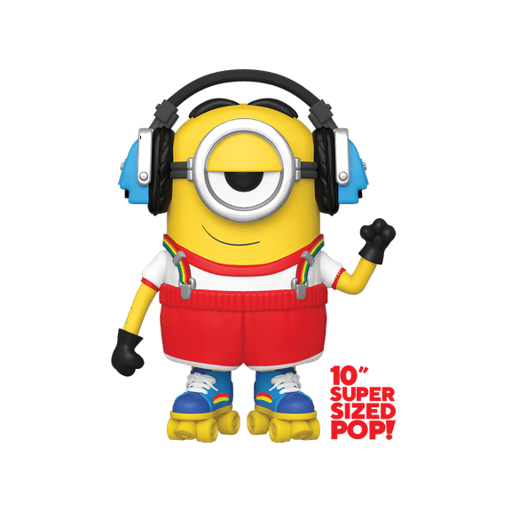 Funko POP! Movies: Minions 2 - 10" Roller Skating Stuart