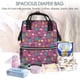 thumbnail image 5 of Disketp Summer Flamingo Mochila de Pañales de Gran Capacidad con Múltiples Bolsillos, Mochila de Viaje Multifuncional para Bebé, Unisex, Moderna y Resistente, 5 of 6