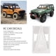 thumbnail image 5 of Pegatina decorativa para coche RC, exquisitas calcomanías decorativas de acero inoxidable para coches Traxxas 1/18 RC, 5 of 8