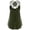 Army green, variant on Glisme Tank Tops For Women Ladies Bandages Sleeveless Vest Top High Low Tank Top Notes Strappy Tank Tops Leisure Army Green Tee