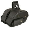 Milwaukee Cruiser Style Slant Pouch Throw Over Saddle Bag