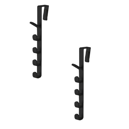 

Lystmrge Cake Pan Simple Door Hanger Clothes Hanger Door Door Door Hole Door Back Storage Rack Creative Clothes Hook Moldes Para Flan Black