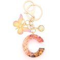 thumbnail image 1 of Letter Keychain,26 Letters A-Z Decorative Letter Keychain,Name Keychain for Women Girls Men Teenager Gift, 1 of 2