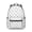 Baseballs and Caps, variant on Baseballs and Flames Blue Backpack for School, Cute School Bag with Adjustable Shoulder Straps and Padded Back, 15.3"x11"x7.1"