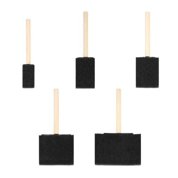 Sponge Paint Brushes Set For Painting Crafts And Art Project with Soft Foam Head And Handle for Various Crafting