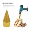 thumbnail image 4 of Broca dividida para leña broca divisora ​​de madera de acero de enfriamiento de fácil instalación de 50mm para martillo eléctrico ANGGREK Otros, 4 of 8
