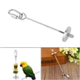 thumbnail image 3 of 2 uds jaula para pájaros soporte para frutas periquitos cacatúas periquitos comedero para pájaros para mascotas, 3 of 6