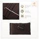 thumbnail image 3 of Juego de Sábanas Queen Size Color Chocolate 2800 Hilos Extra Suave Premium SOFT NATURE, 3 of 5