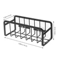thumbnail image 4 of Estante de almacenamiento para fregadero de cocina, soporte para esponja, soporte para trapo de cocina, dispensador de jabón para fregadero, organizador, 4 of 8