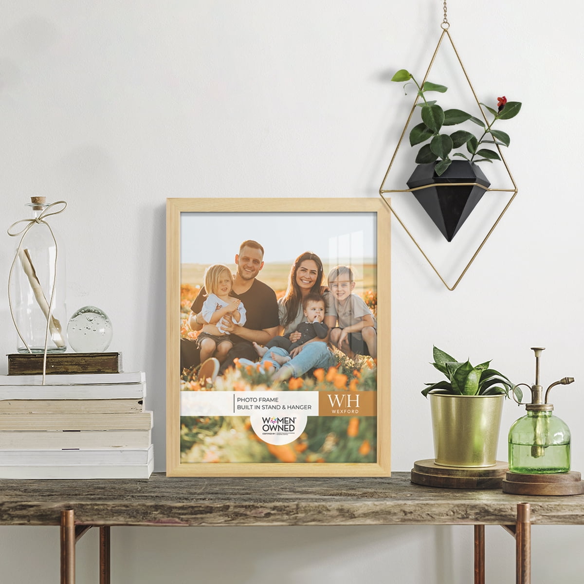 Woodgrain 11 in. x 14 in. Natural Wood Picture Frame