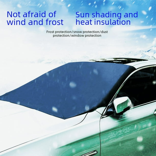 Parasol con imán para coche, protector solar para parabrisas de vehículo, cubierta para nieve de fábrica, tela recubierta de plata a prueba de heladas, protección de privacidad, protección solar y
