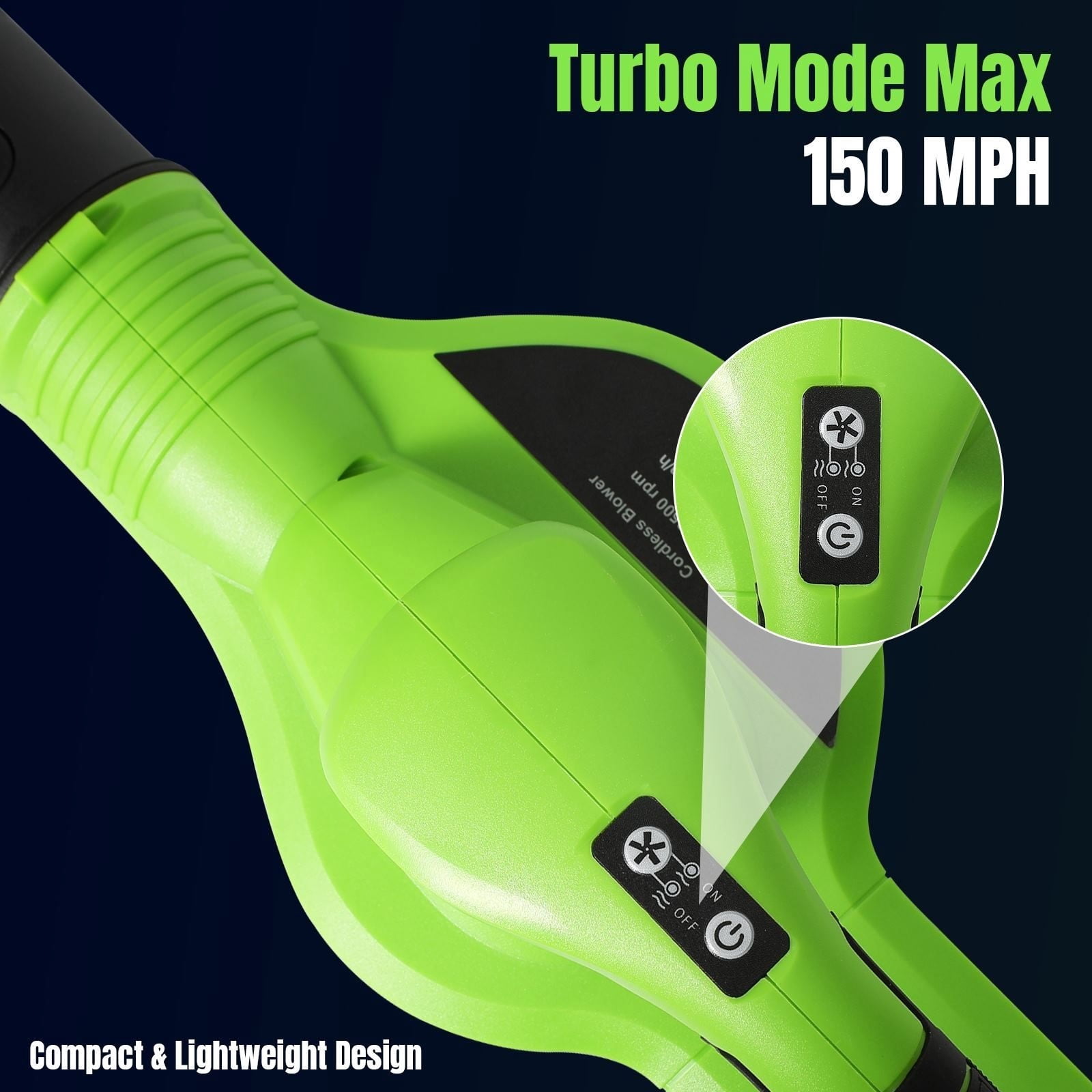 3000W Cordless Electric Air Blower Leaf Snow Blower Dust Collector Sweeper Adjustable Speeds Garden Power Tools